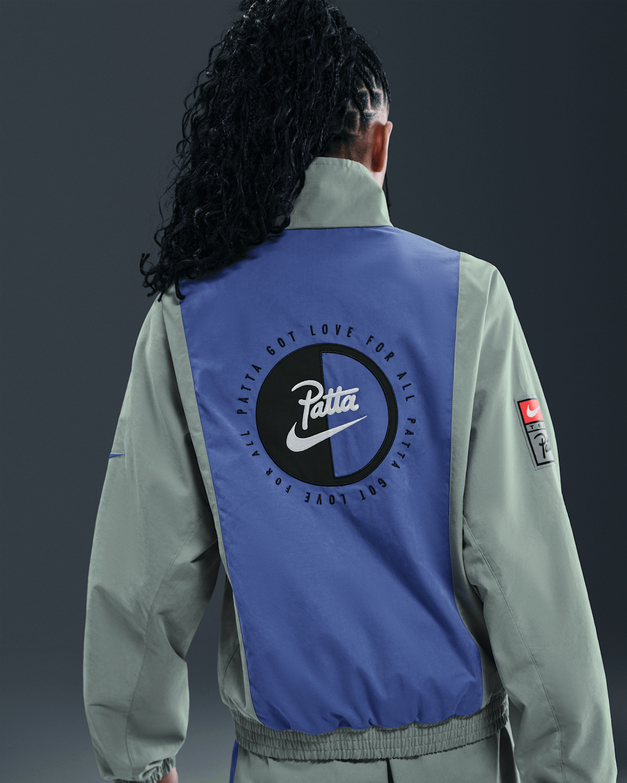 未使用品　NIKE PATTA コラボ　トラックジャケット Nike x Patta Track Jacket 